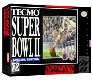 jeu Tecmo Super Bowl II - Special Edition